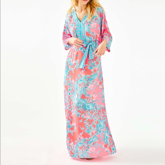 Lilly Pulitzer Dresses & Skirts - ** LAST ONE ** CARMYNN MAXI CAFTAN